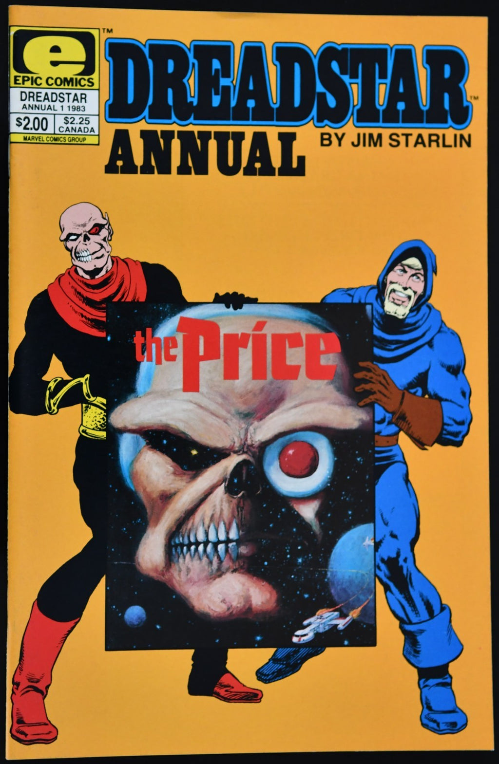 Dreadstar #2, #3 1982 and Annual 1983 Jim Starlin Epic Comics