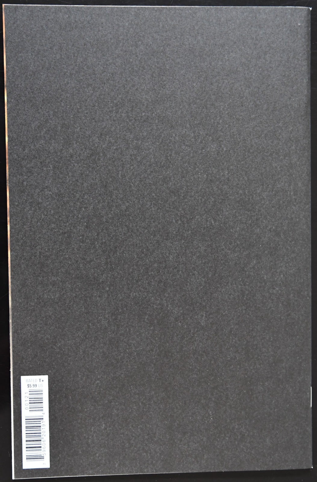 Venom #1 (201) Black Blank Cover Variant (Marvel Comics December 2021)