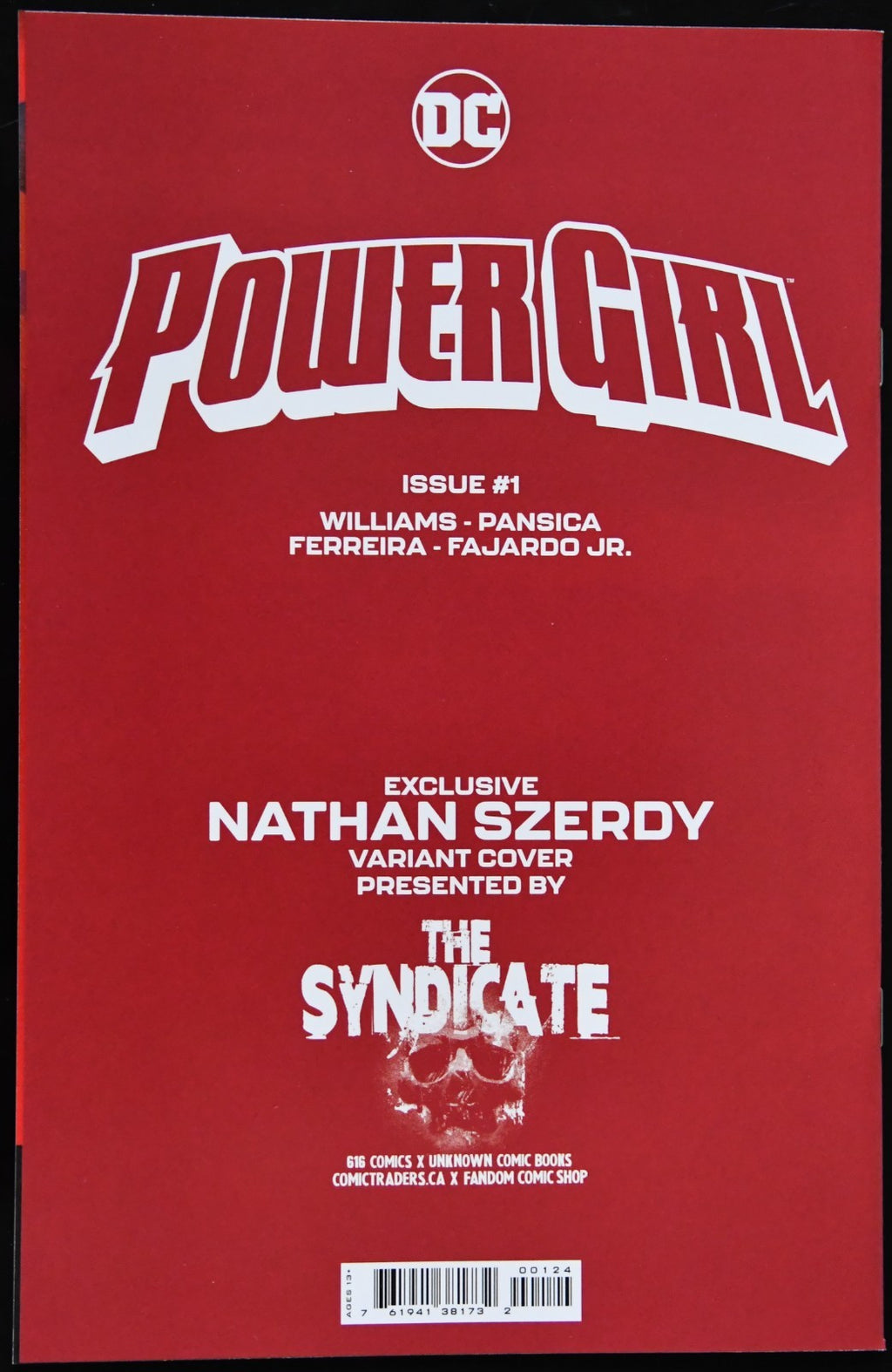Nathan Szerdy Comic Collection Choose Your Issue