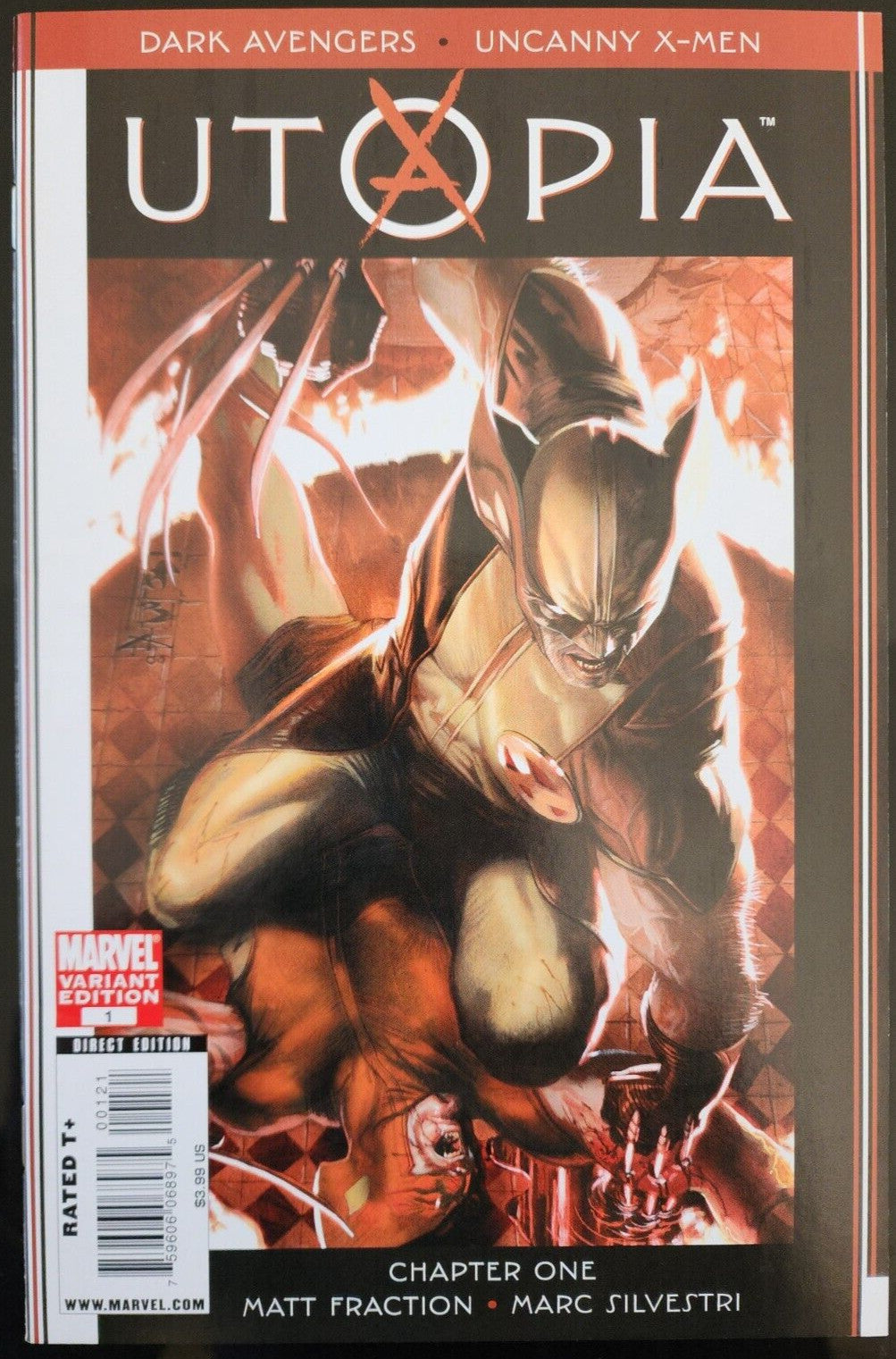 Dark Avengers / Uncanny X-Men Utopia #1 Marvel, August 2009 Simone Bianchi Cover