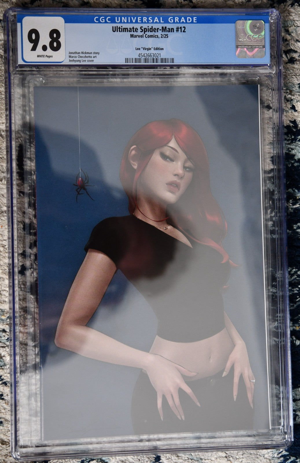 Ultimate Spider-Man #12 CGC 9.8 (2025) 1:100 Jeehyung Lee "MJ" Virgin Variant