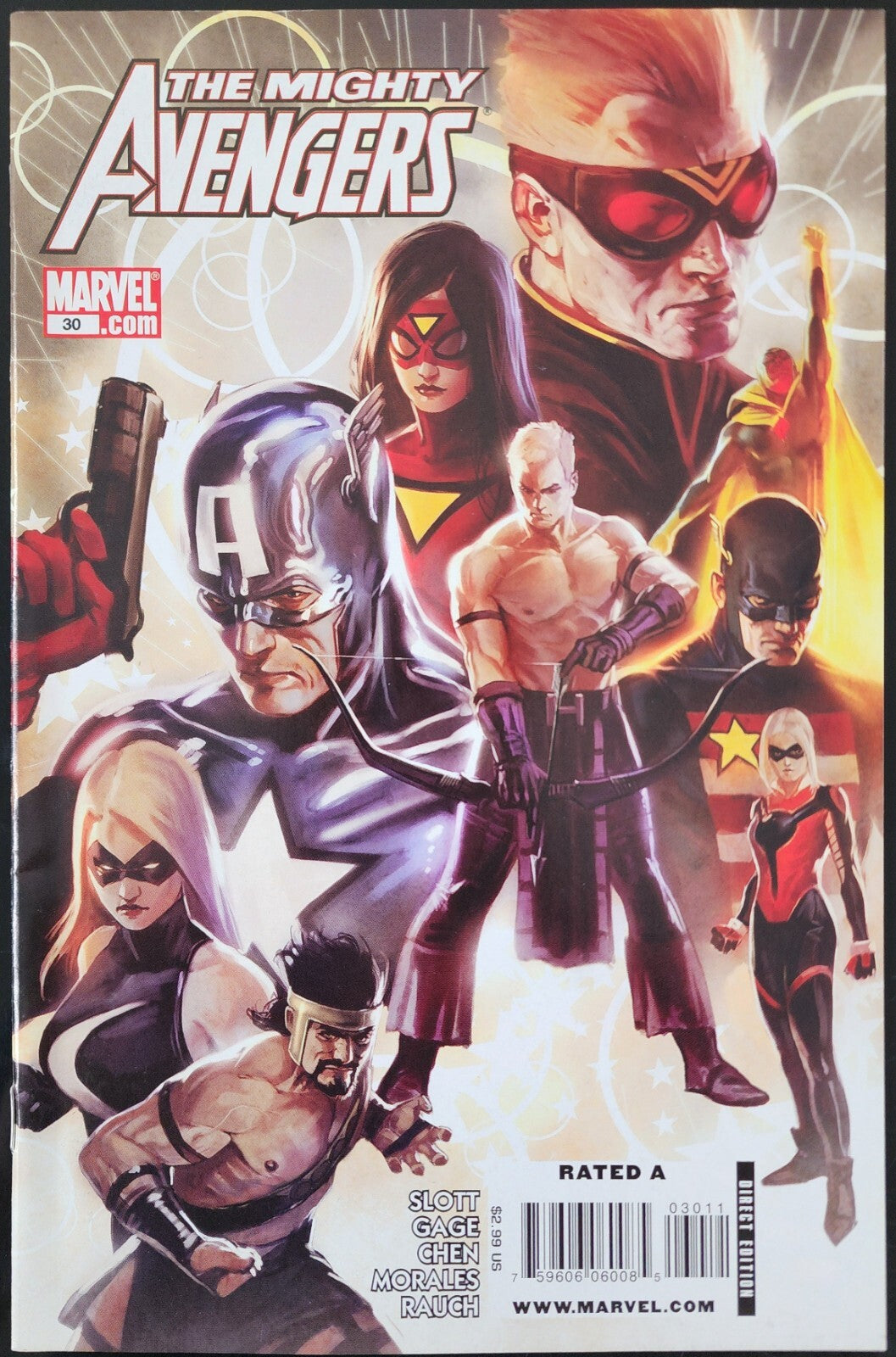 The Mighty Avengers #30 2009 Marko Djurdjević