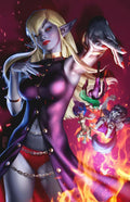 🔥 DARKSTALKERS JEDAH #1 JOSH BURNS 616 Red Virgin Variant A LTD 500