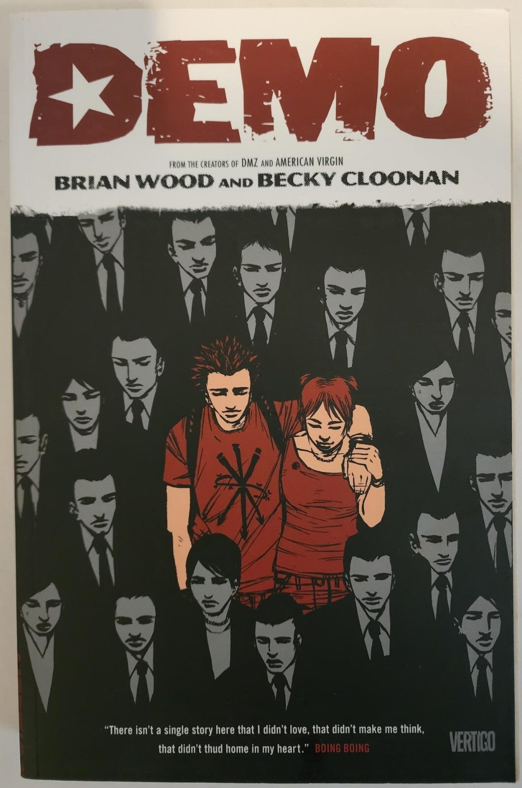 DEMO VOLUME 1 TPB! 2008 FIRST PRINT VERTIGO BRIAN WOOD BECKY CLOONAN 2008