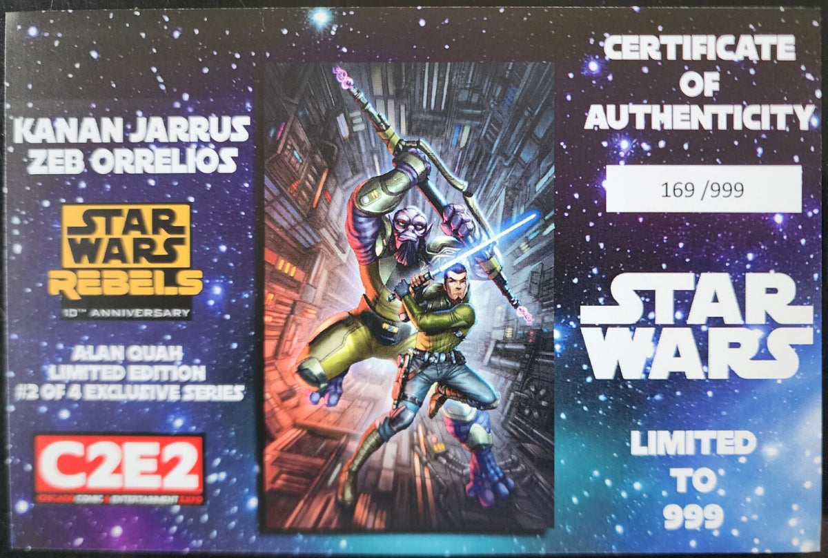 STAR WARS #43 - ALAN QUAH - C2E2 EXCLUSIVE VIRGIN VARIANT W/COA LTD 169/999
