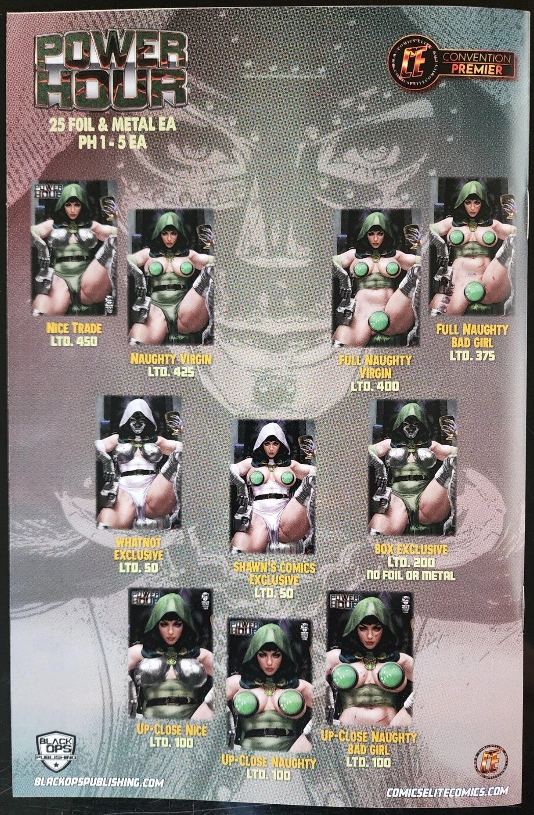 Power Hour #3 Shikarii God Queen 4 Book Box Set with Whatnot Exclusive