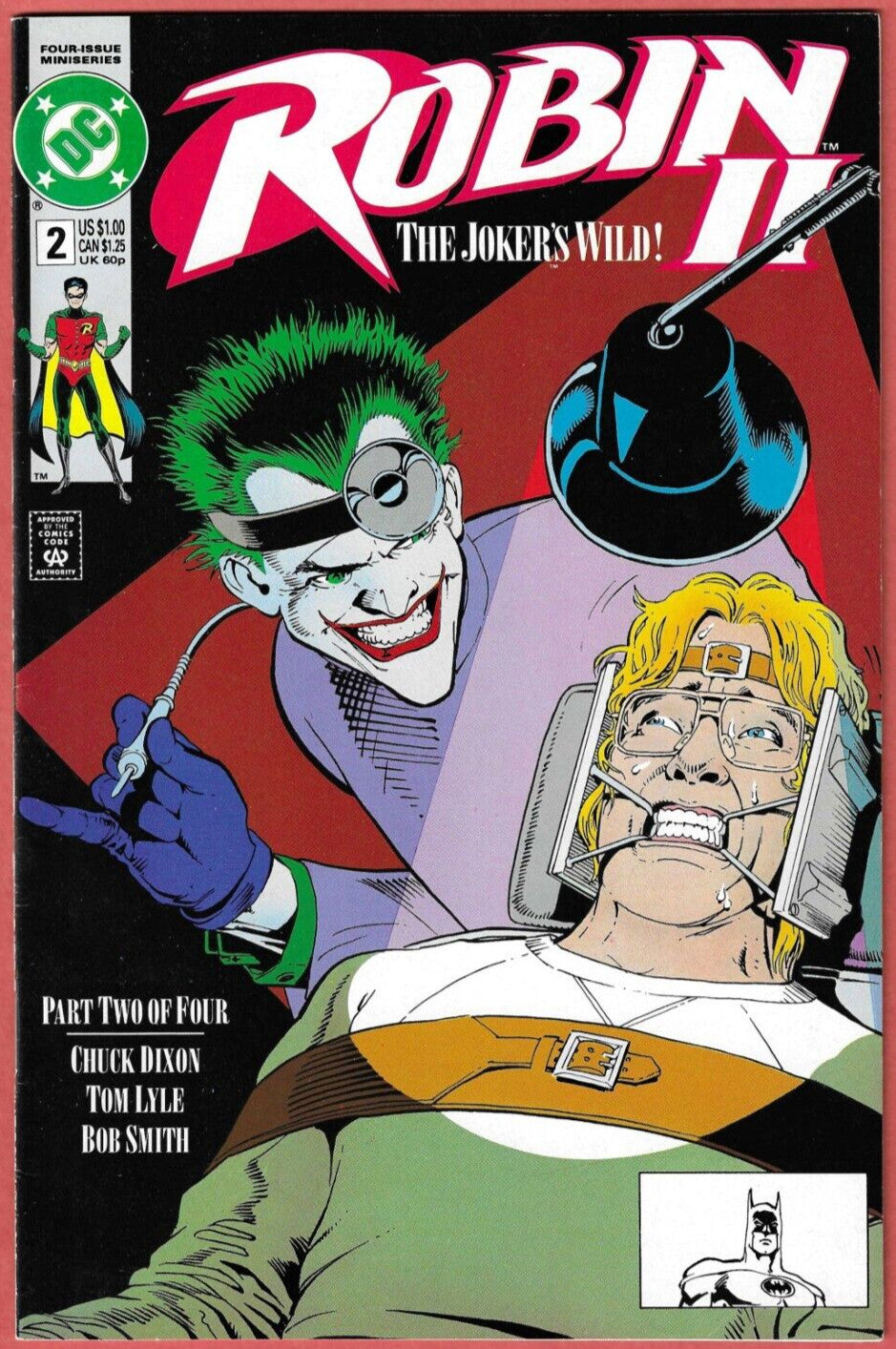 Robin II The Jokers Wild #1-4 1991 Holograms Joker Batman Set Two