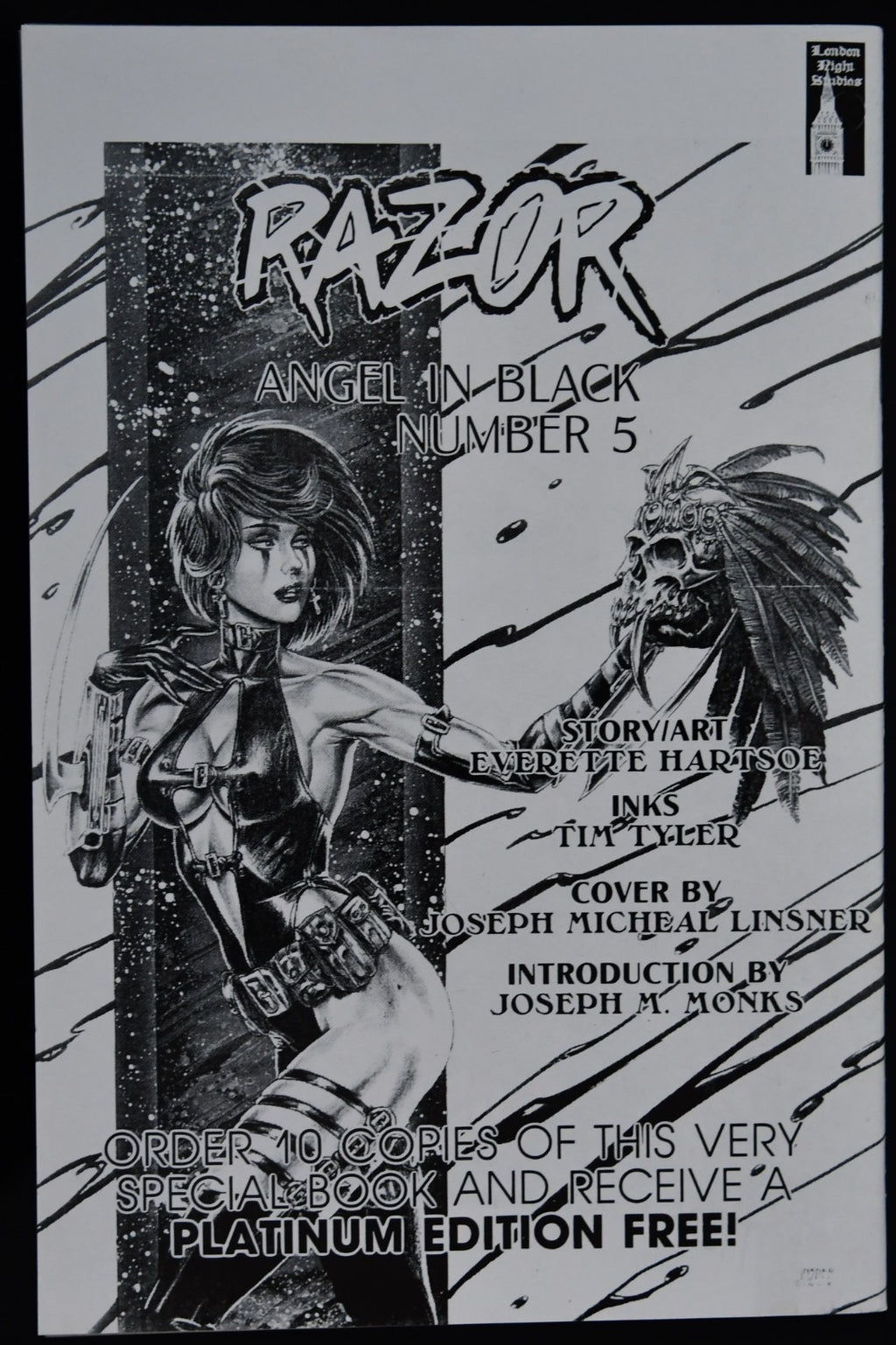 Razor, Vol. 1 (1992-1998) London Night Comics Choose Your Issue