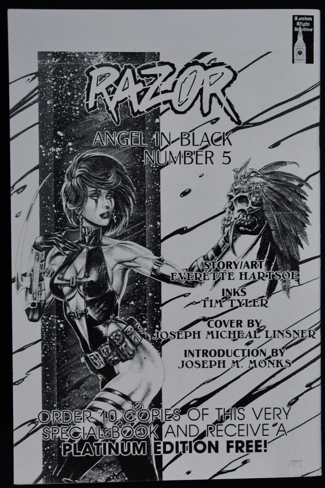 Razor, Vol. 1 (1992-1998) London Night Comics Choose Your Issue