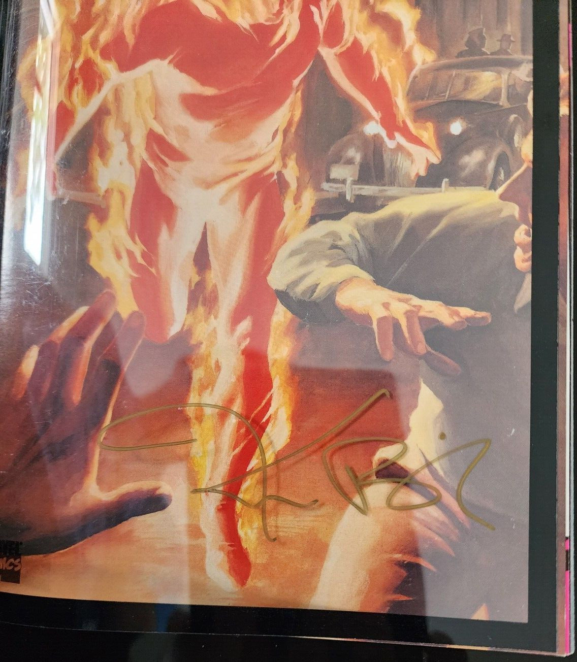 Marvels #1 Alex Ross Signed by Kurt Busiek 1994