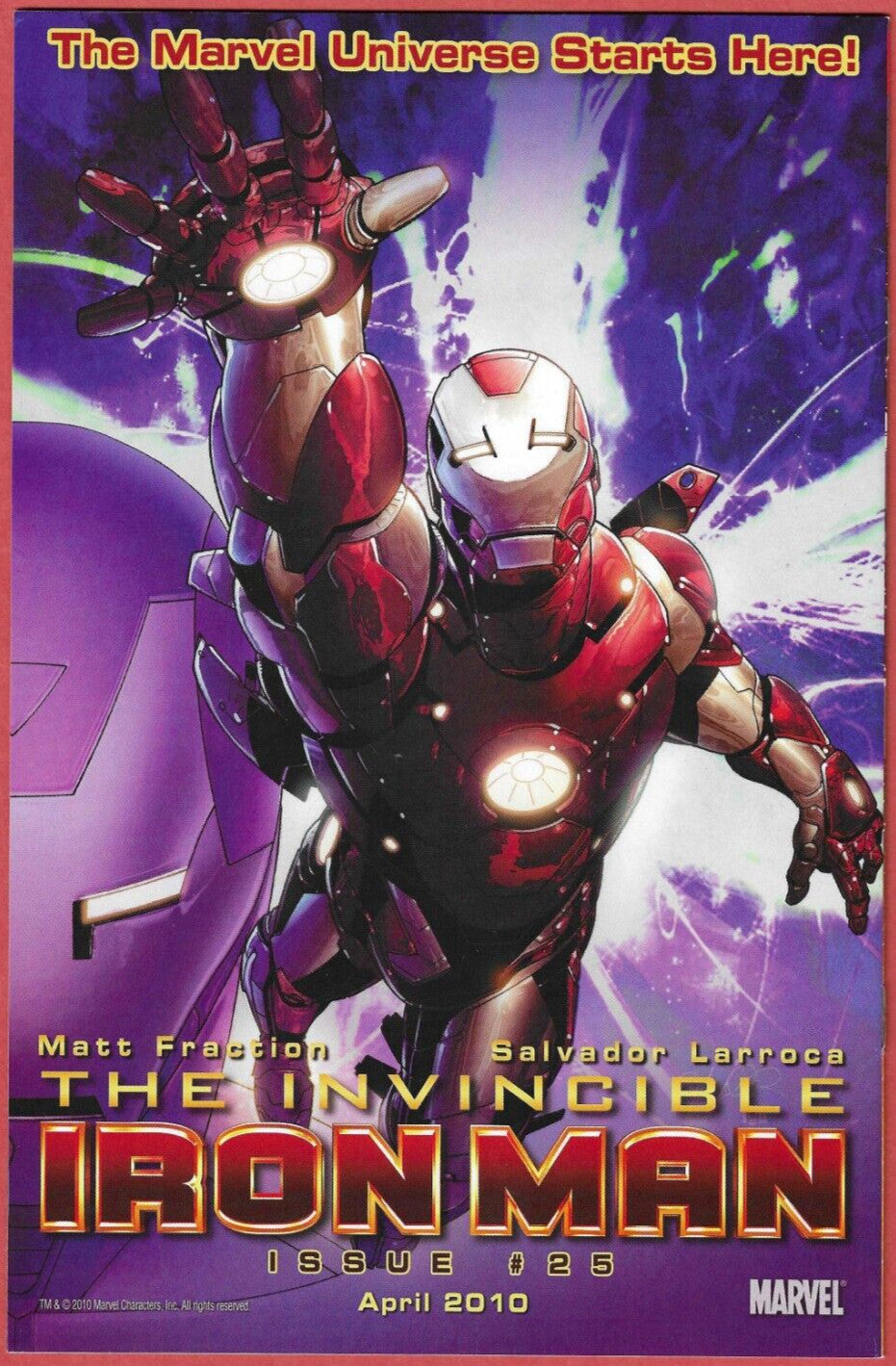Invincible Iron Man #1 Free Marvel's Greatest Comics 2010 1st app. Sasha Hammer