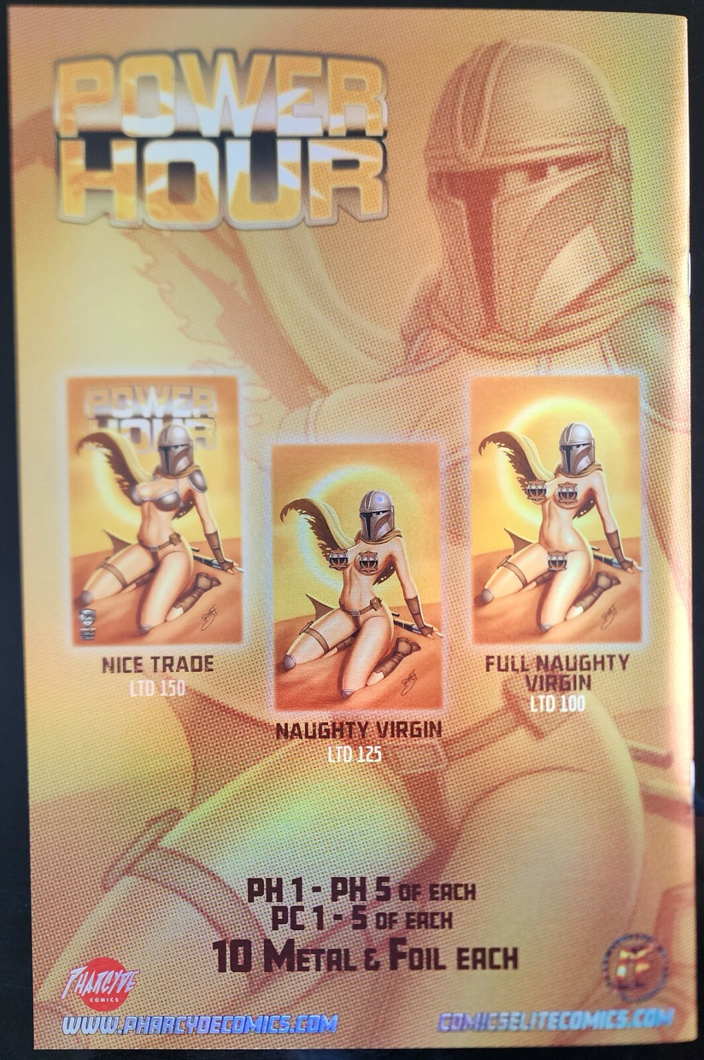 PH3 Power Hour #2 Kinkie Cuties Sunblock Full Naughty Foil Mandalorian Star Wars