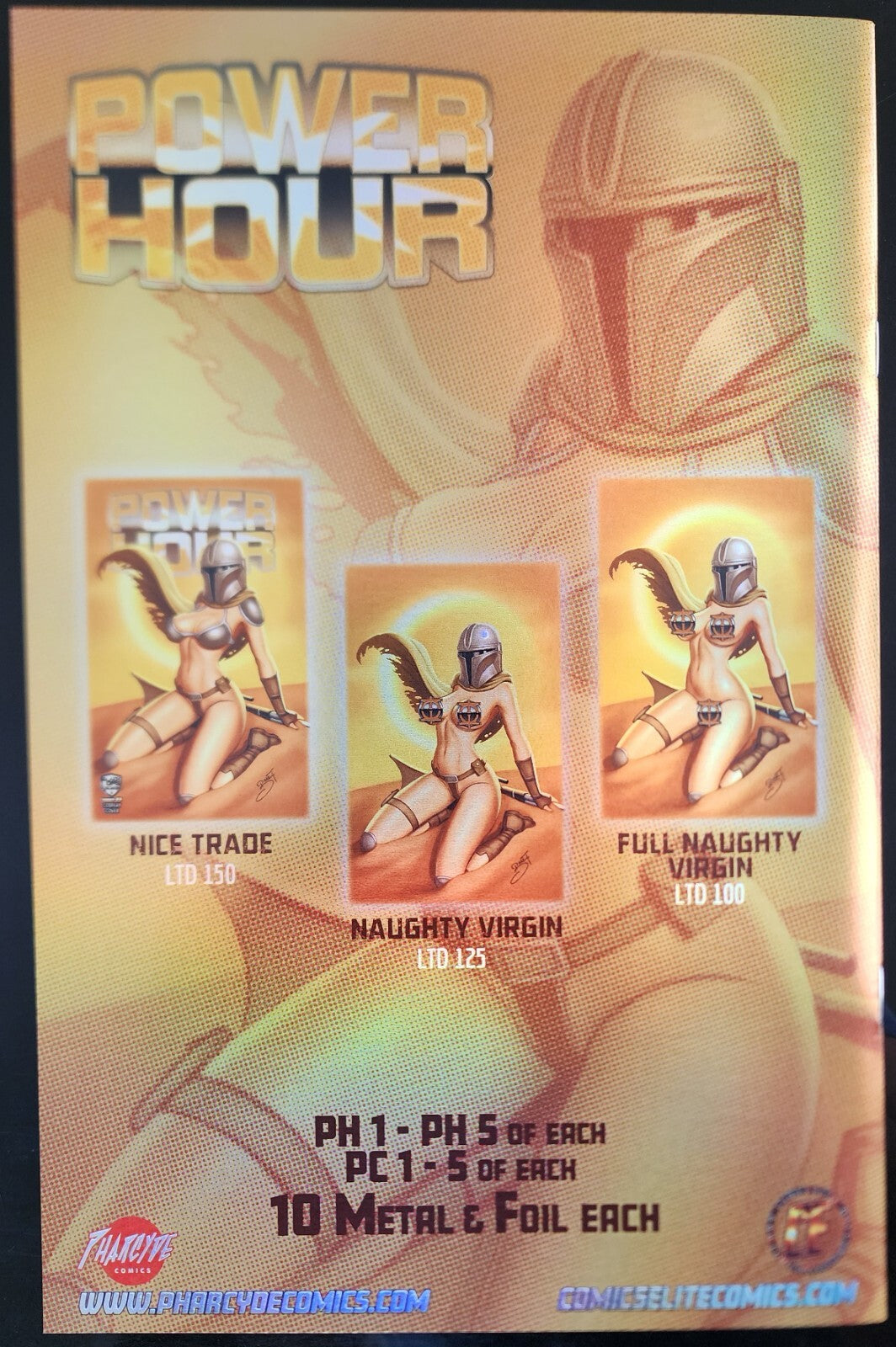 PH3 Power Hour #2 Kinkie Cuties Sunblock Full Naughty Foil Mandalorian Star Wars