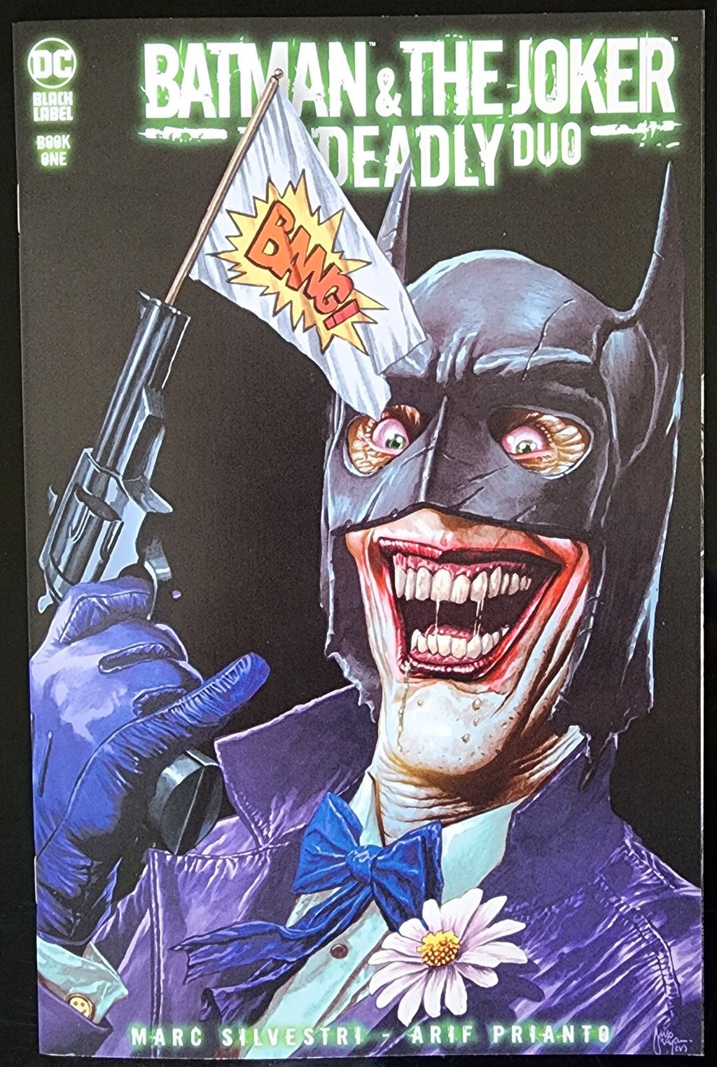 Batman & The Joker: The Deadly Duo #1 Mico Suayan Trade Variant Cover LTD 3000