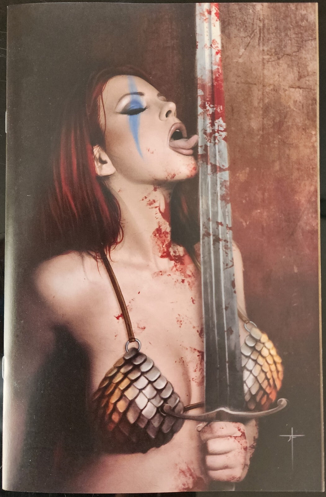 RED SONJA: EMPIRE OF THE DAMNED #3 JAY FERGUSON VIRGIN VARIANT A LTD 500