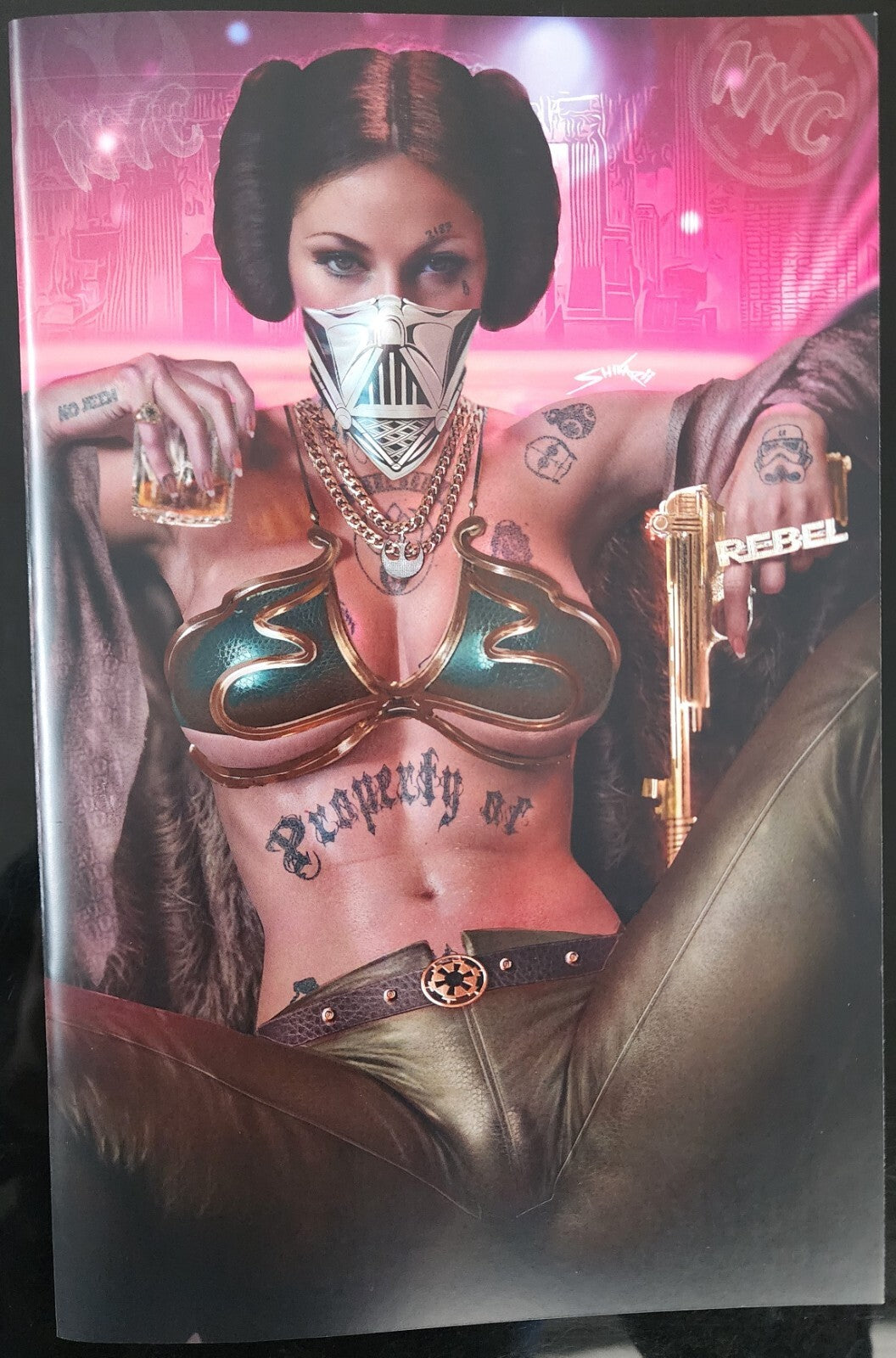 Power Hour #2 Shikarii Gangster Princess Naughty Leia Box Exc Ltd 100 Star Wars