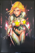 Stormy Daniels Space Force #1 Jamie Tyndall Art Only Cover (C) TidalWave LTD 300