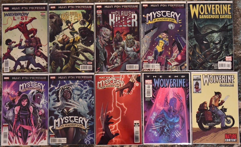 Marvel/DC/Indie Mixed Lot of 101 Comics Wolverine, X-Men, Batman, Avengers