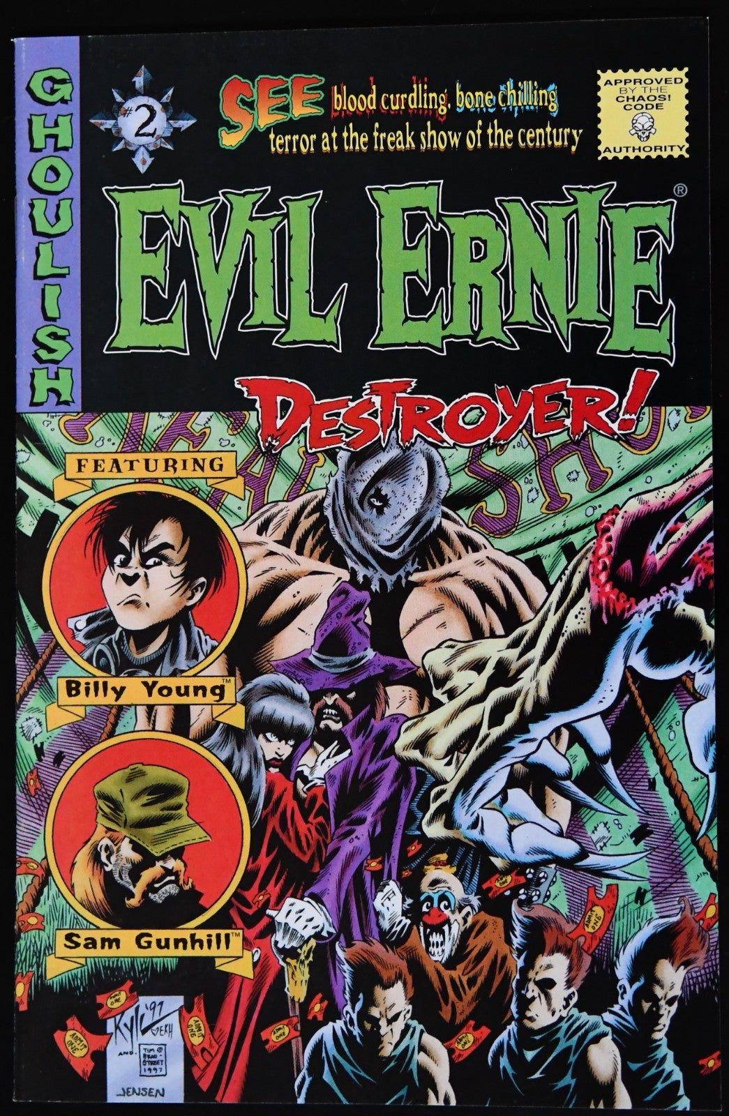 Evil Ernie: Destroyer (1997-1998) Chaos Comics Choose Your Issue