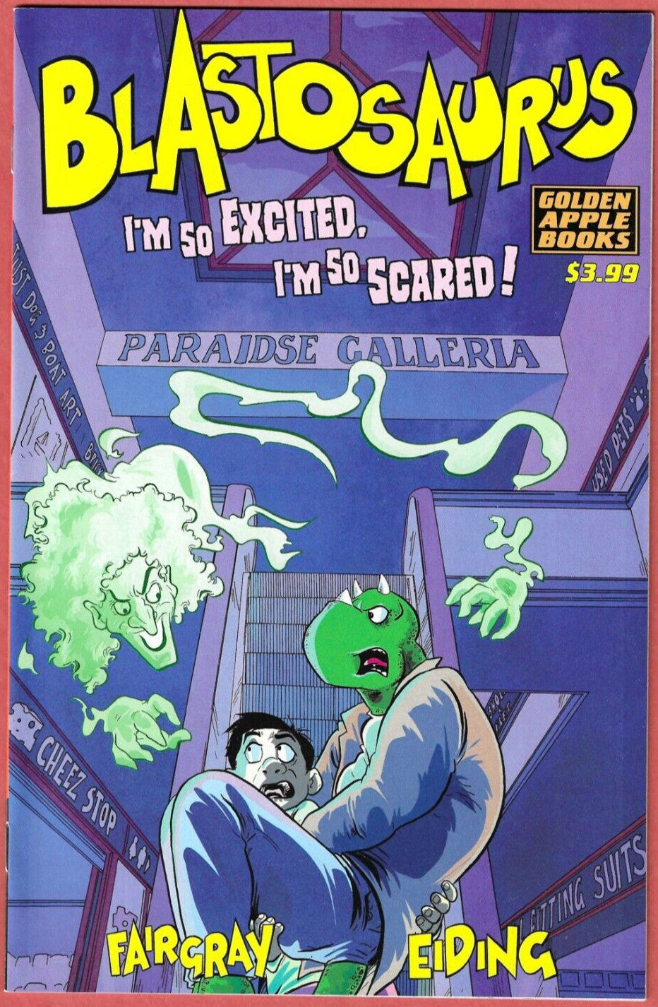Blastosaurus Malloween Special 2019 Golden Apple Books Comics