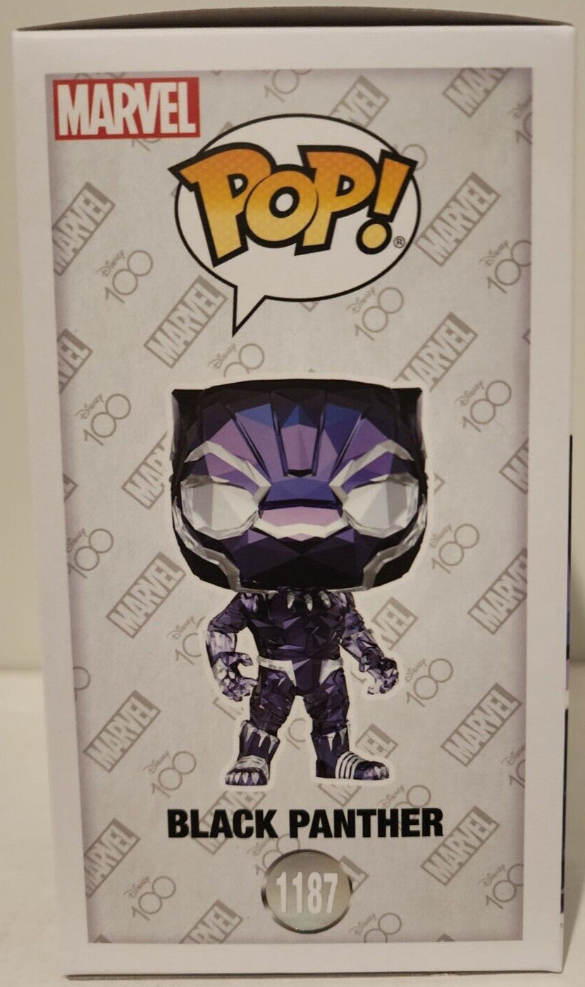Funko Pop Disney 100TH Black Panther Facet Funko Shop Exclusive #1187