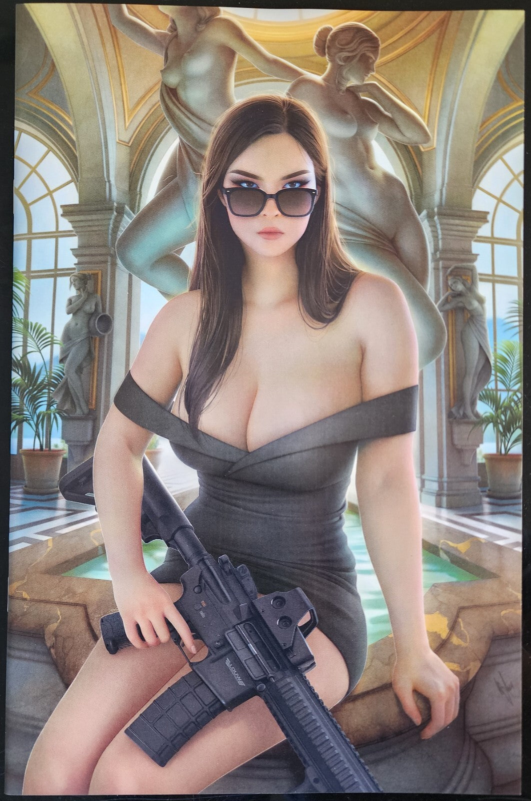 GUN HONEY COLLISION COURSE #4 (RATIO 1:10 WARREN LOUW VIRGIN VARIANT)