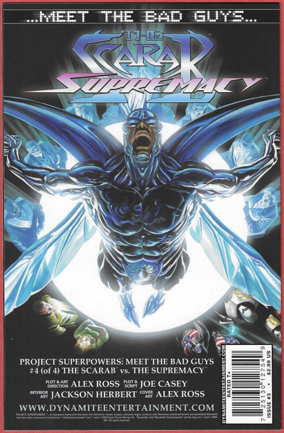 Project Superpowers Meet the Bad Guy#1-4 Complete Alex Ross 2009
