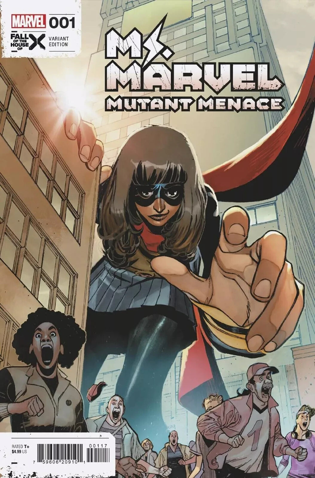 Ms. Marvel Mutant Menace #1 1:25 Sara Pichelli Incentive Variant NM UNREAD
