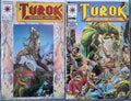Turok Dinosaur Hunter #1, #2 Valiant Comics Lot 1993 1st app. of Mon-Ark