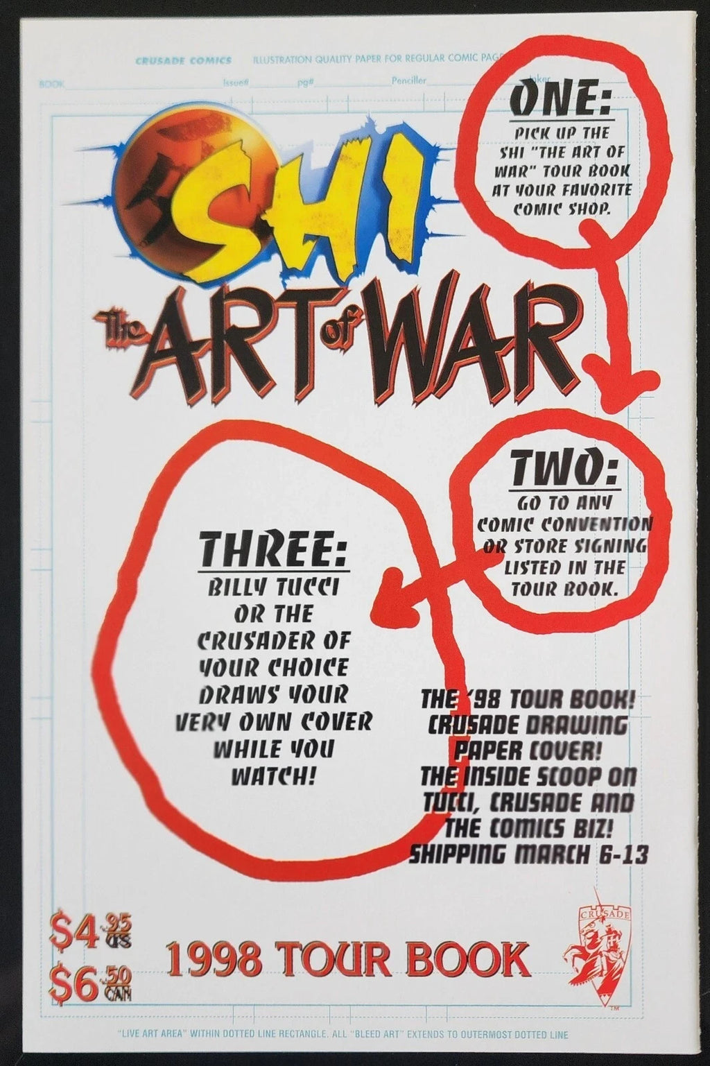 Shi: Heaven and Earth (1997-1998) Crusade Comics Choose Your Issue