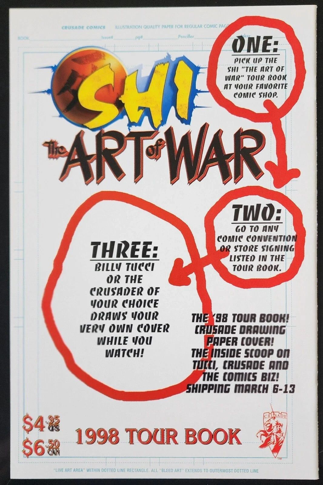 Shi: Heaven and Earth (1997-1998) Crusade Comics Choose Your Issue