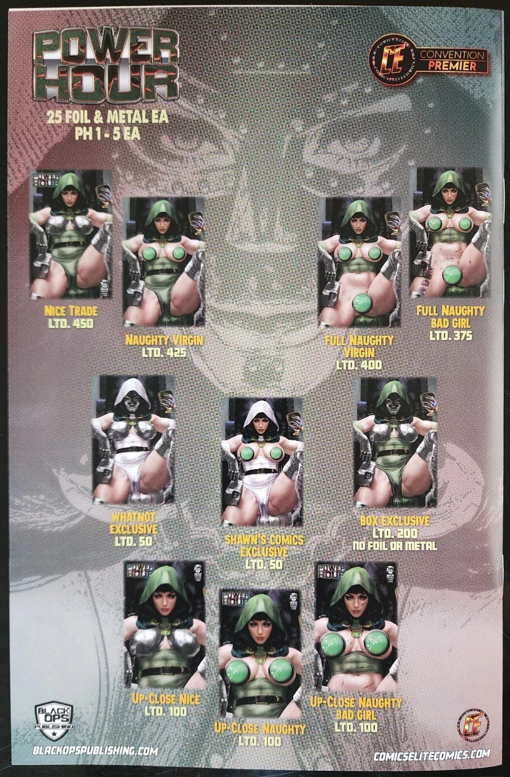 Power Hour #3 Shikarii God Queen 4 Book Box Set with Whatnot Exclusive
