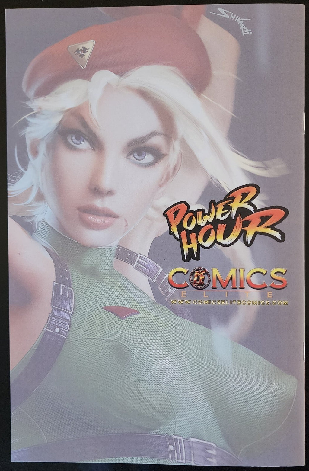 Power Hour #1 Shikarii Cammy Fighter Sketch Up Cover