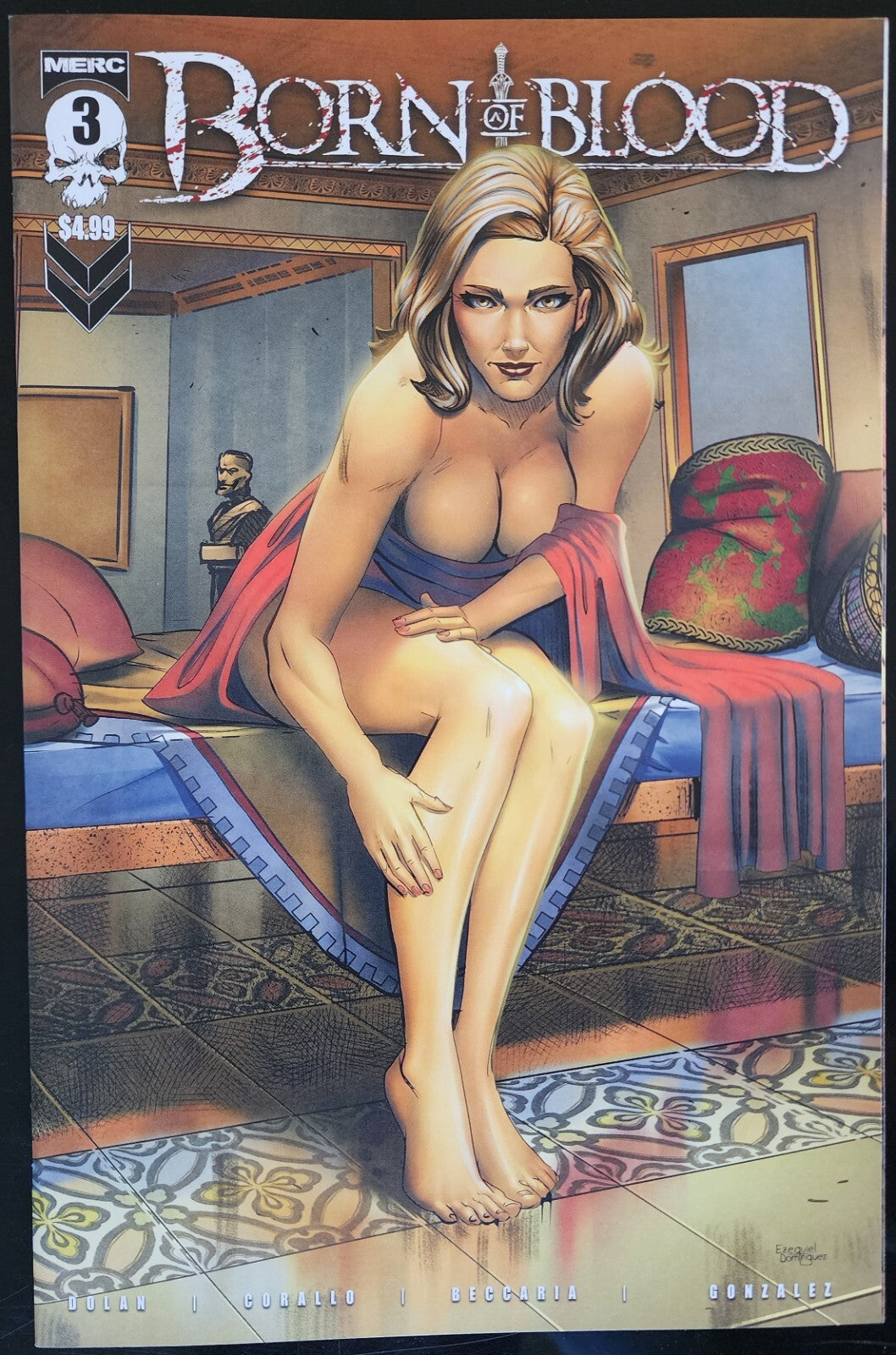 Born Of Blood #3 Carlos Beccaria Trade Variant Cover (H) Merc Publishing 2022