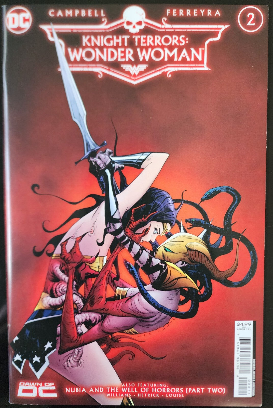 Knight Terrors Wonder Woman #2 Jae Lee Cover A  DC Comics 2023