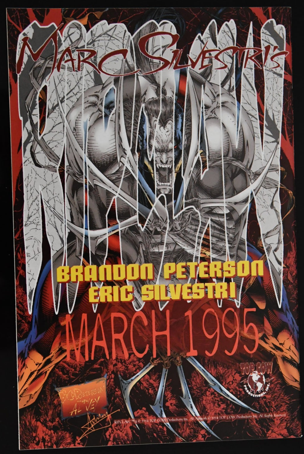 Cyberforce Origins #1 (Image Comics Malibu Comics January 1995) cpy1