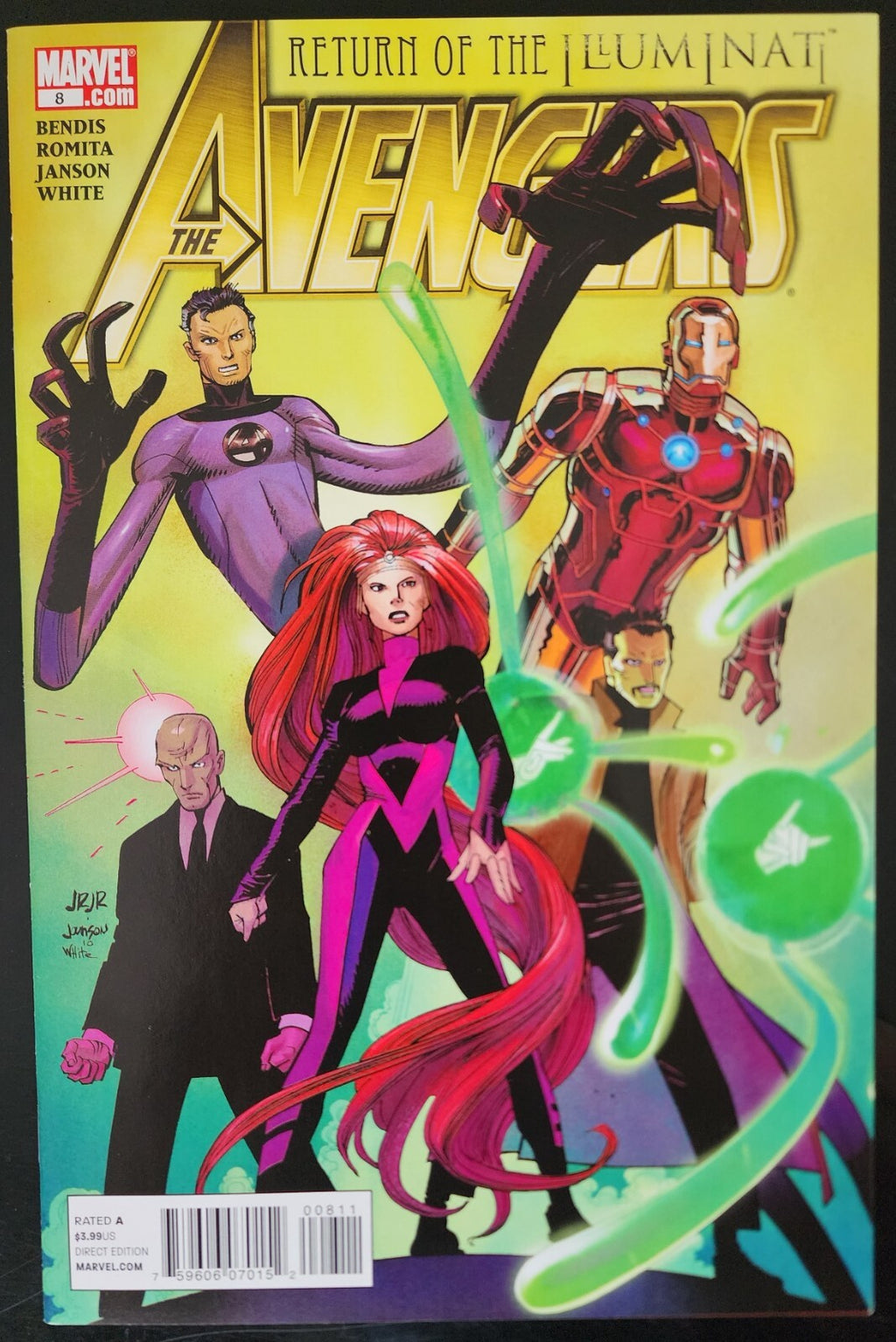 Avengers #8 2010 Illuminati