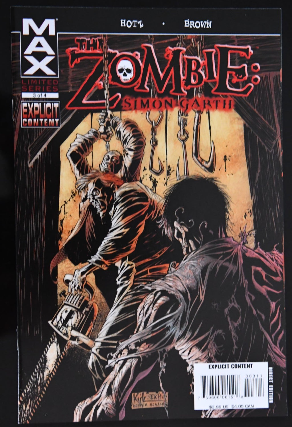 The Zombie: Simone Garth #1-4 2008 Set