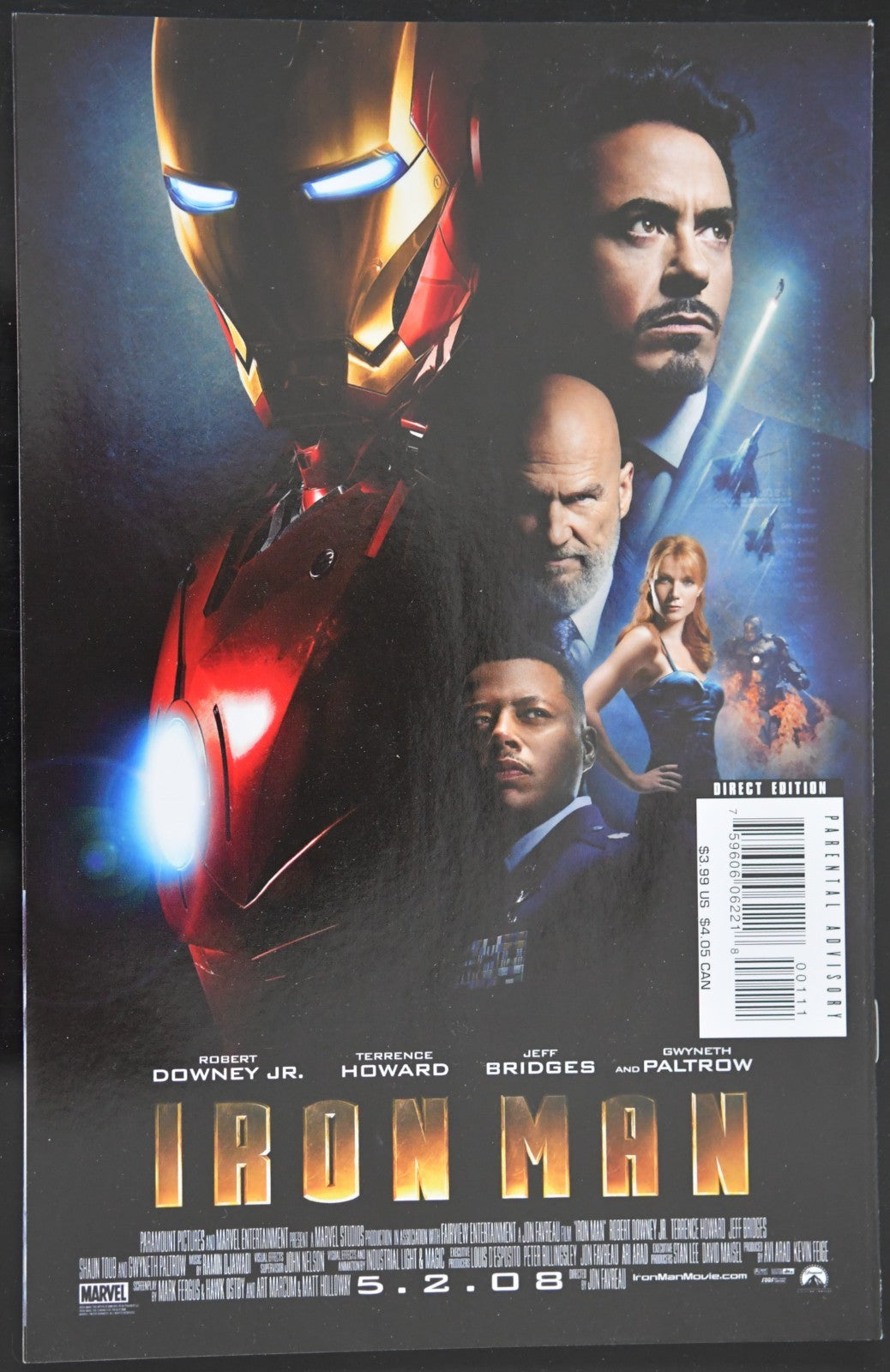 Iron Man: Viva Las Vegas #1 (Marvel Comics July 2008)