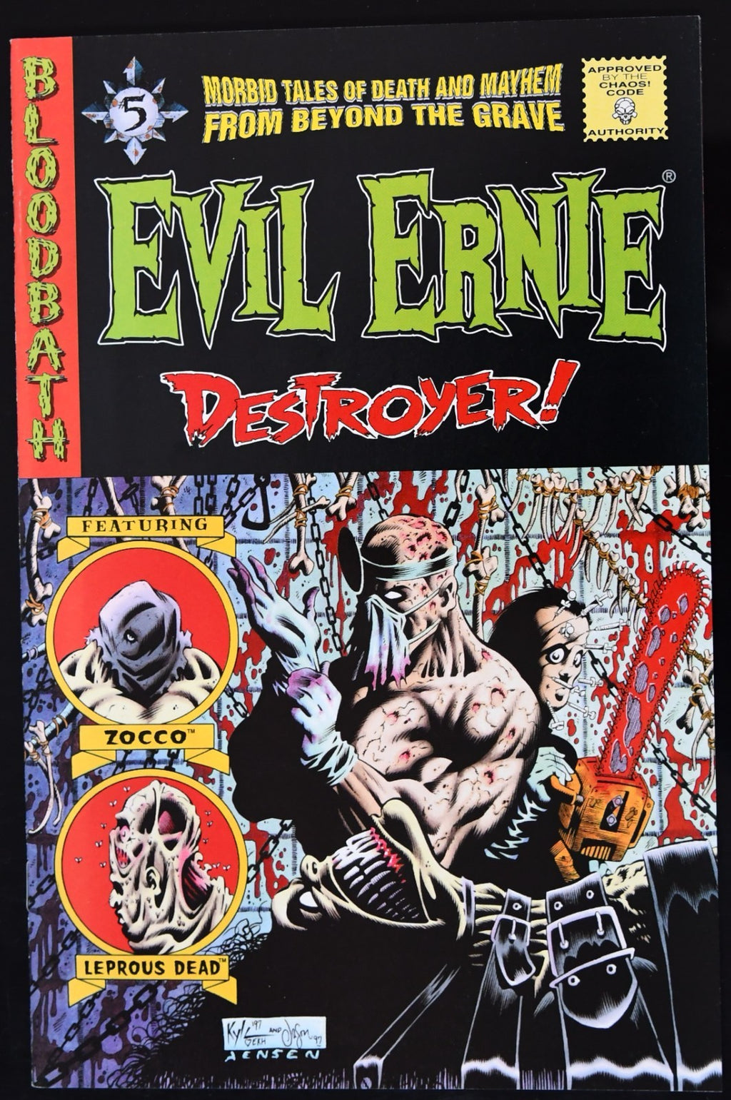 Evil Ernie: Destroyer (1997-1998) Chaos Comics Choose Your Issue