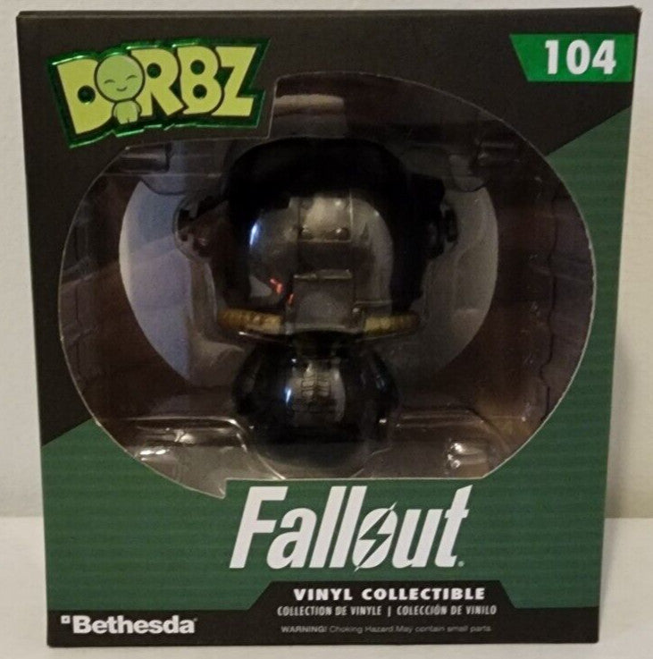 Fallout Power Armor Funko Dorbz Vinyl Figure 104 Funko Loot Crate Exclusive Toy