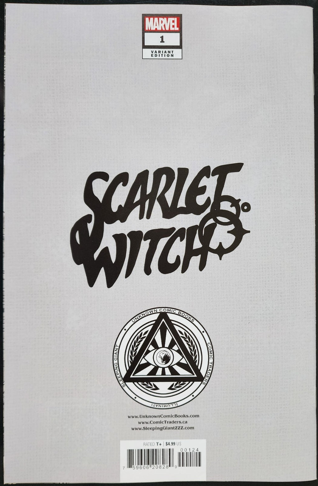 SCARLET WITCH #1 PUPPETEER LEE EXCLUSIVE TRADE VARIANT