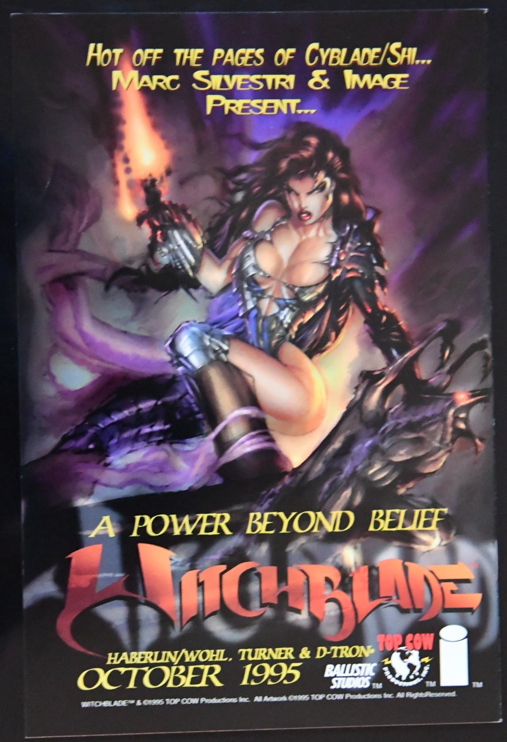 Cyblade / Shi: The Battle For Independents #1 1995 1st app Witchblade