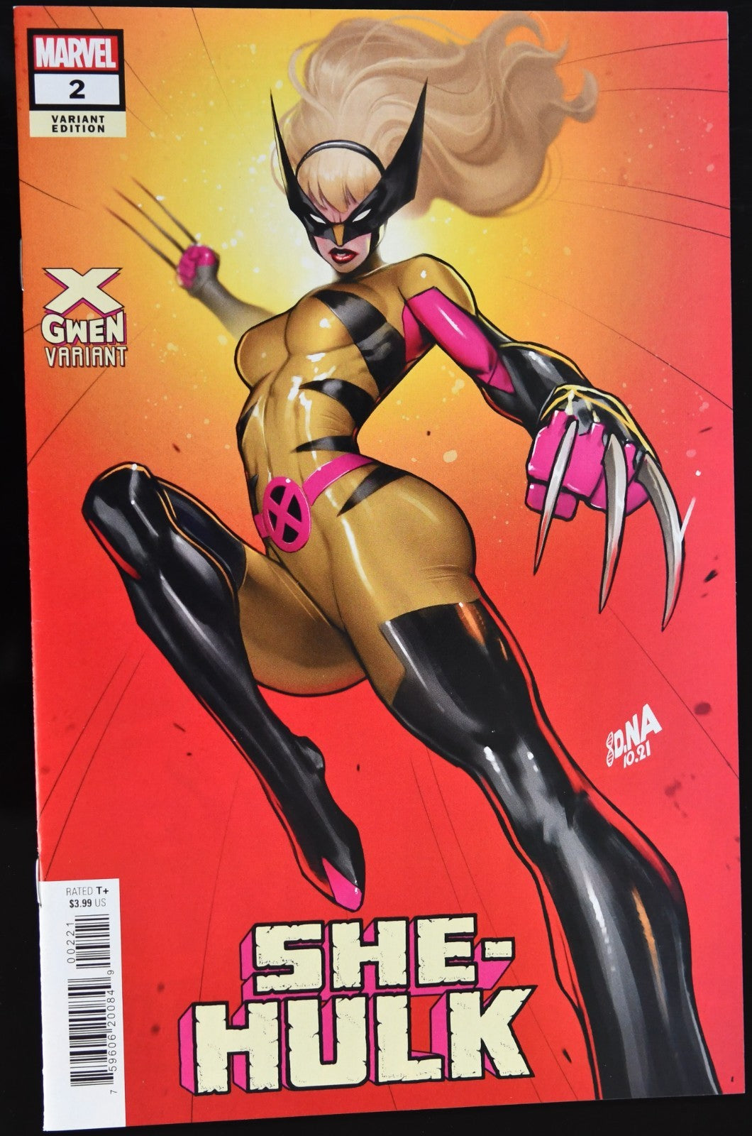 She-Hulk #2 David Nakayama X-Gwen Variant (Marvel Comics April 2022)