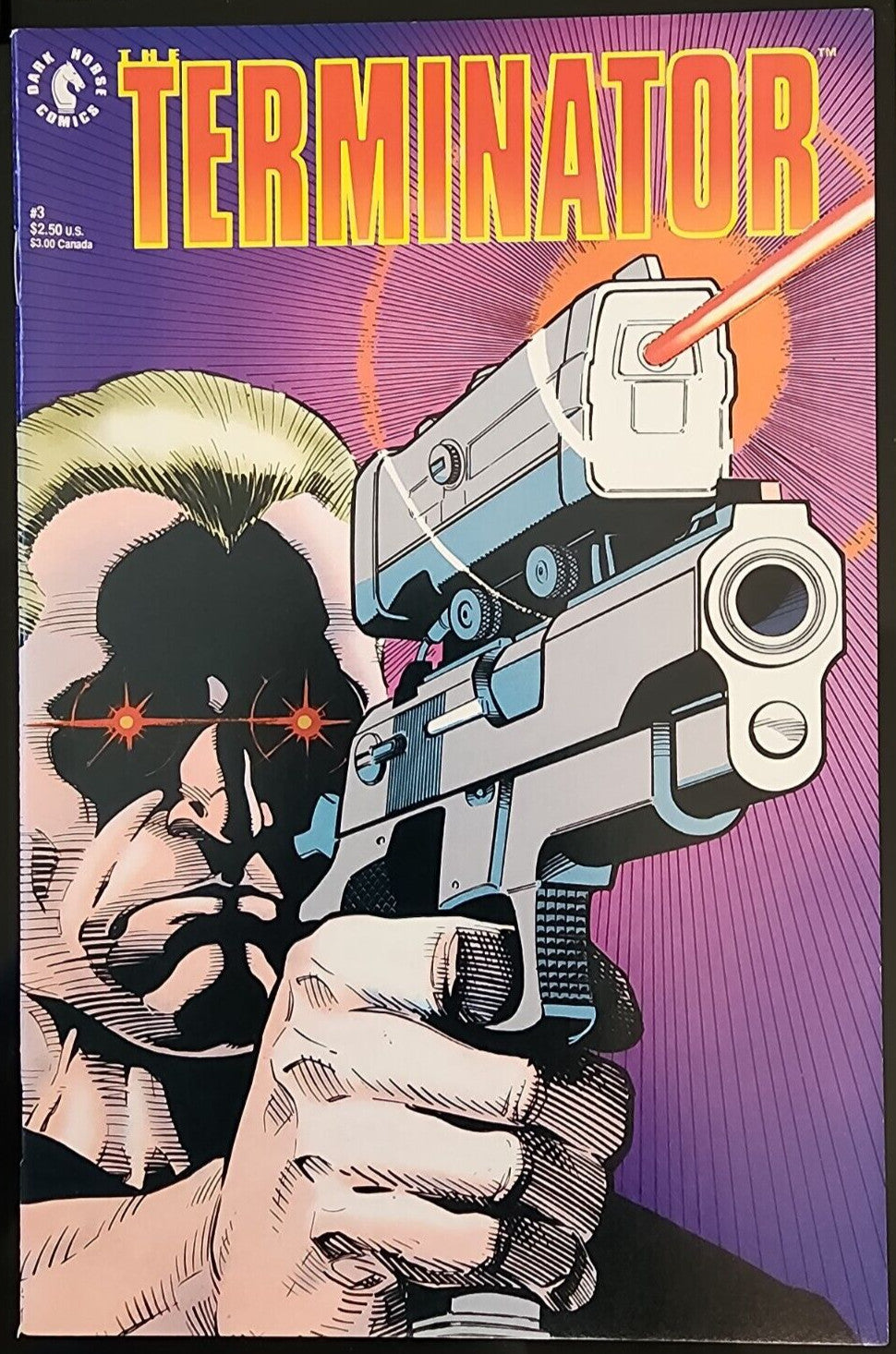The Terminator 1,2,3 1990 Dark Horse Comic 2nd Set
