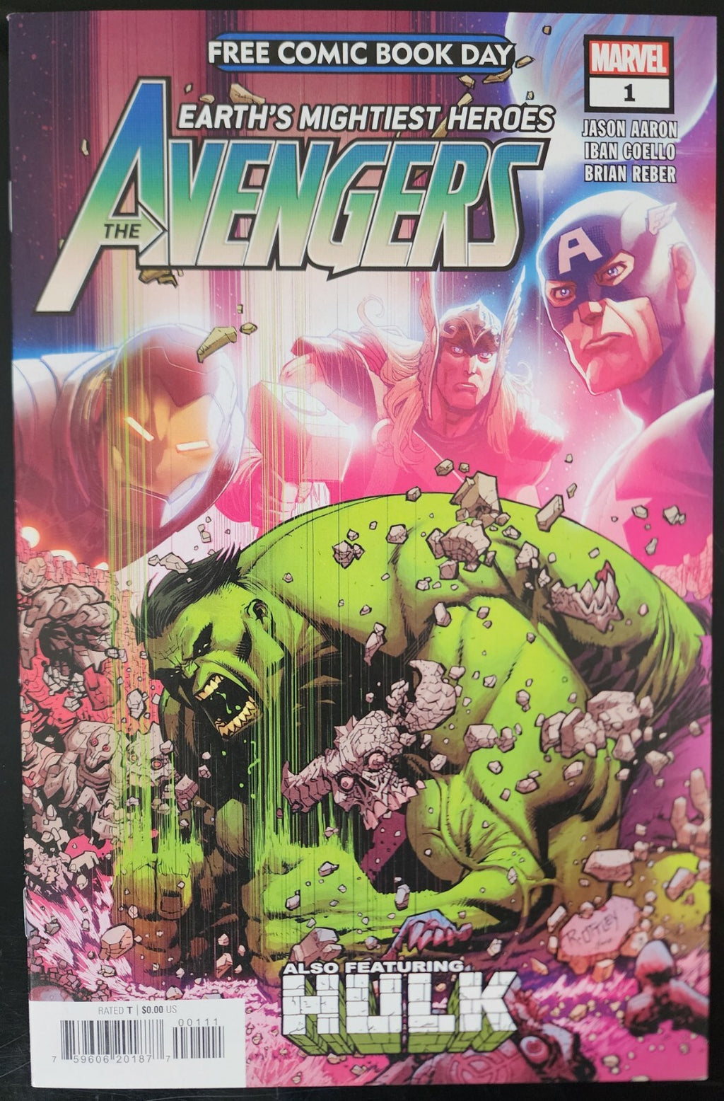 FCBD 2021 Earths Mightiest Heroes The Avengers 1st Appearance Atlantean Avengers