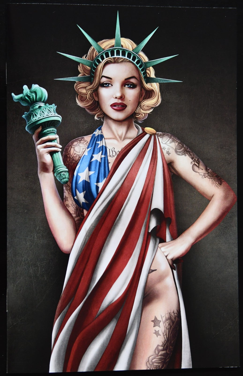 Cool Comics Marilyn Monroe Statue of Liberty Lady Liberty 3 Book Set