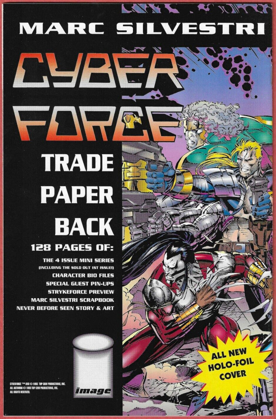 Cyberforce Vol 1 #3 Vol 2 #1 1993 and Cybeforce Hunter Killer FCBD 2009 Image