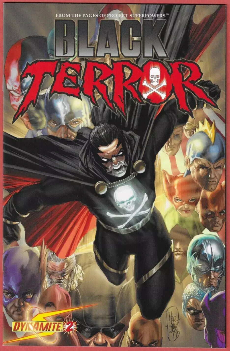 Black Terror #1-9 Alex Ross Dynamite Entertainment 2010