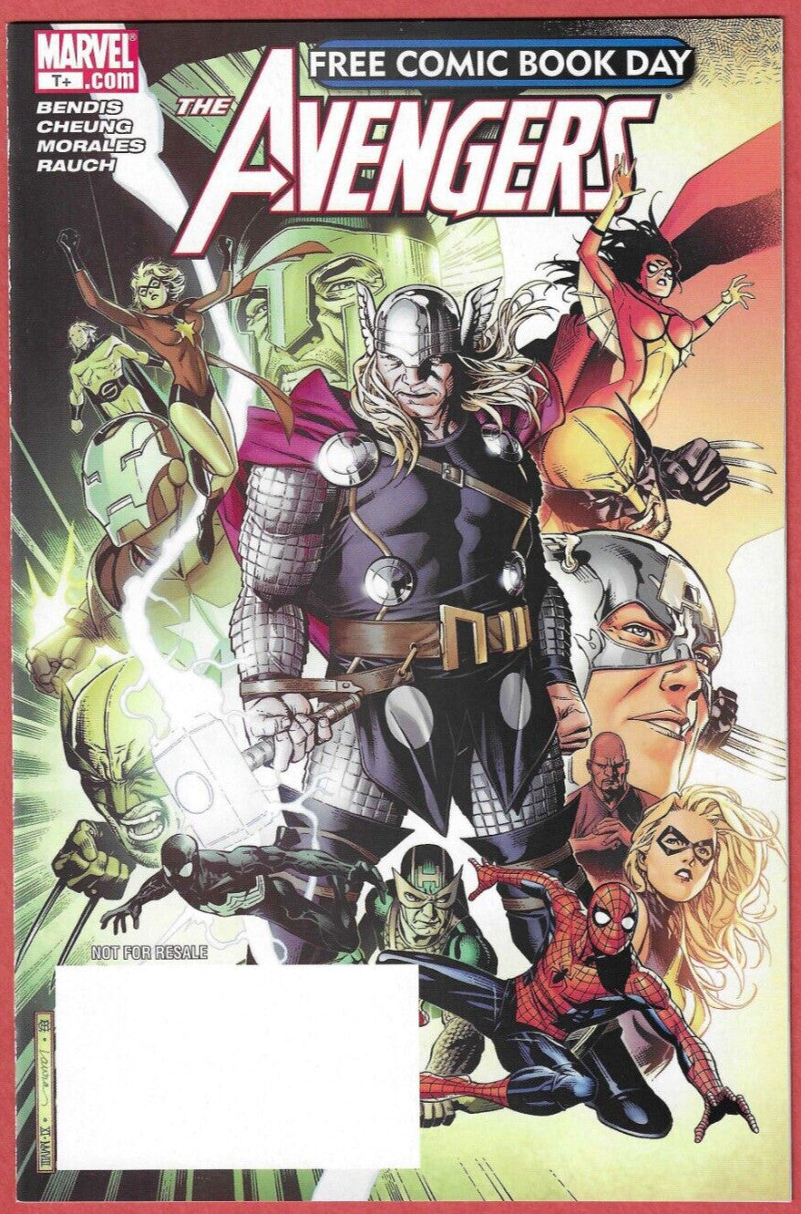 The Avengers Free Comic Book Day (2009) One-shot Bendis Cheung